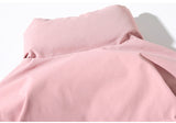 Parkas Thicken Warm Coat Stand Collar Jackets Solid Color Winter Fashion New Streetwear