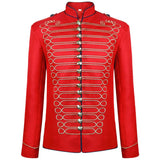 Men Custome Cosplay Embroidery King Prince Renaissance Long sleeve Jacket