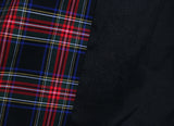 Black Stewart Tartan Blazer Dresses with Belt