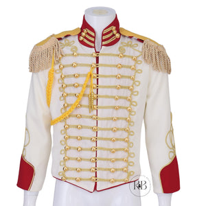 Men's American Civil War Gold Braiding Hussar Officer Jacket