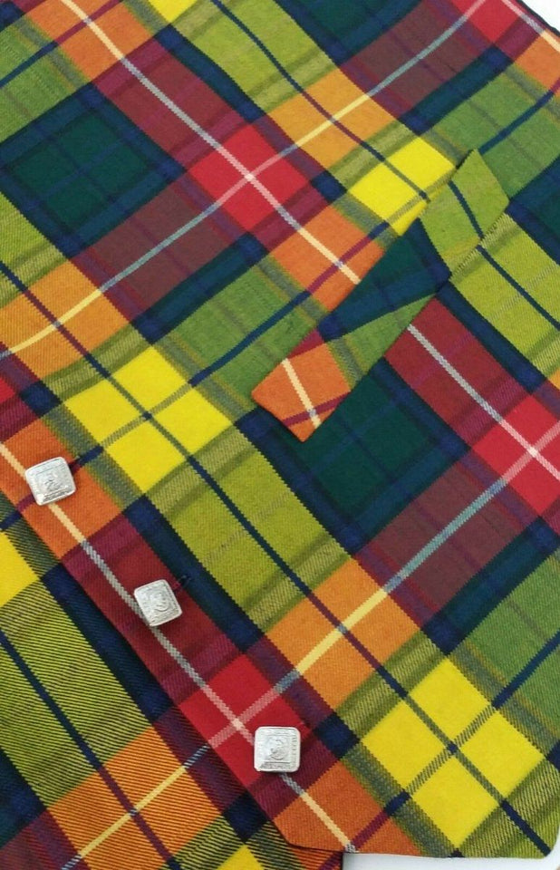 Buchanan Scottish Men's Formal Tartan Waistcoats