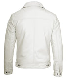Men's Off-White Real Leather Jacket