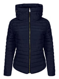 Women's Quilted Padded Puffer Jacket Ladies Bubble  Hoody Coat