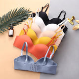  Push Up Bra Strapless Female