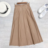 High Waist Elastic  Female Skirts