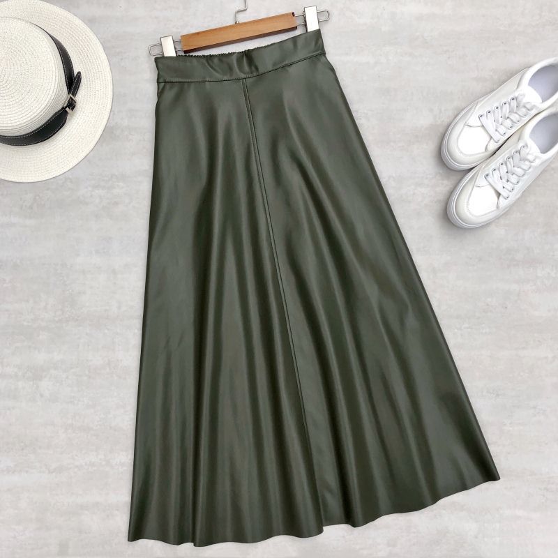 High Waist Elastic  Female Skirts