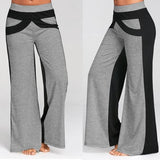  Block Loose Straight Trousers