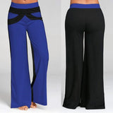  Block Loose Straight Trousers