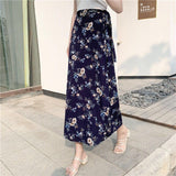 Summer floral skirt 