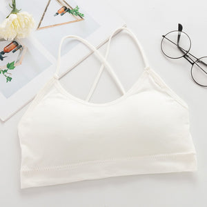 Women Cross Strap Sports Bra Push Up Sport Bra  Top Sport Breathable Beauty Back Bras