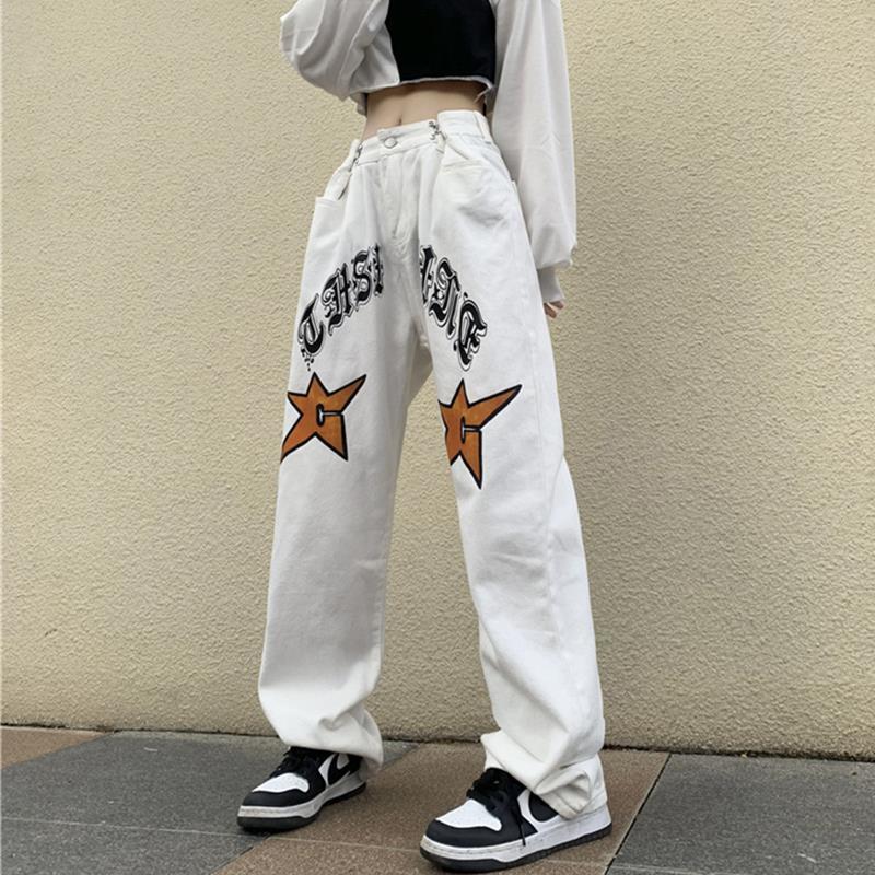 White Jeans Korean Fashion