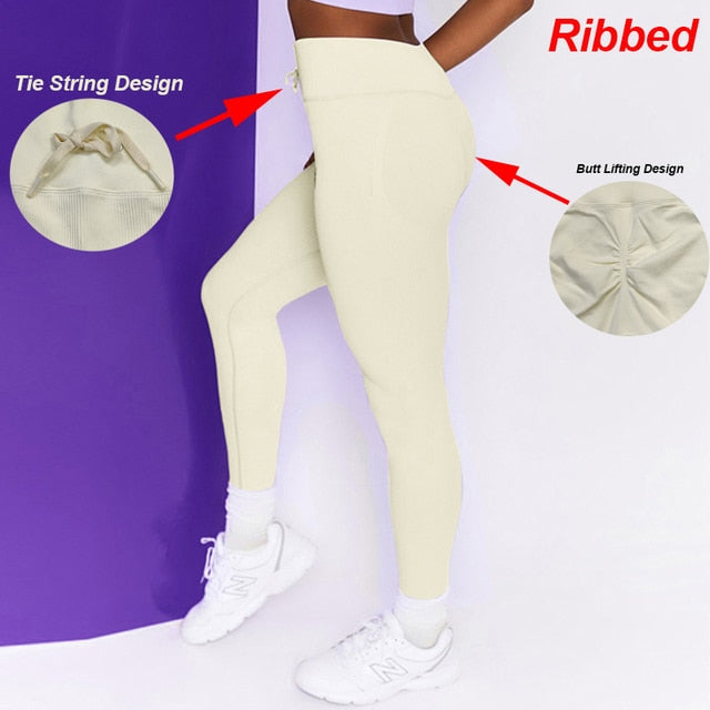 Women Sports Pants Tights Seamless Sport
