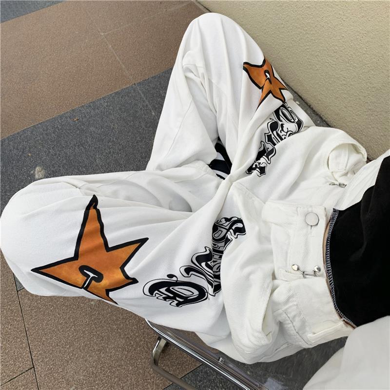 White Jeans Korean Fashion