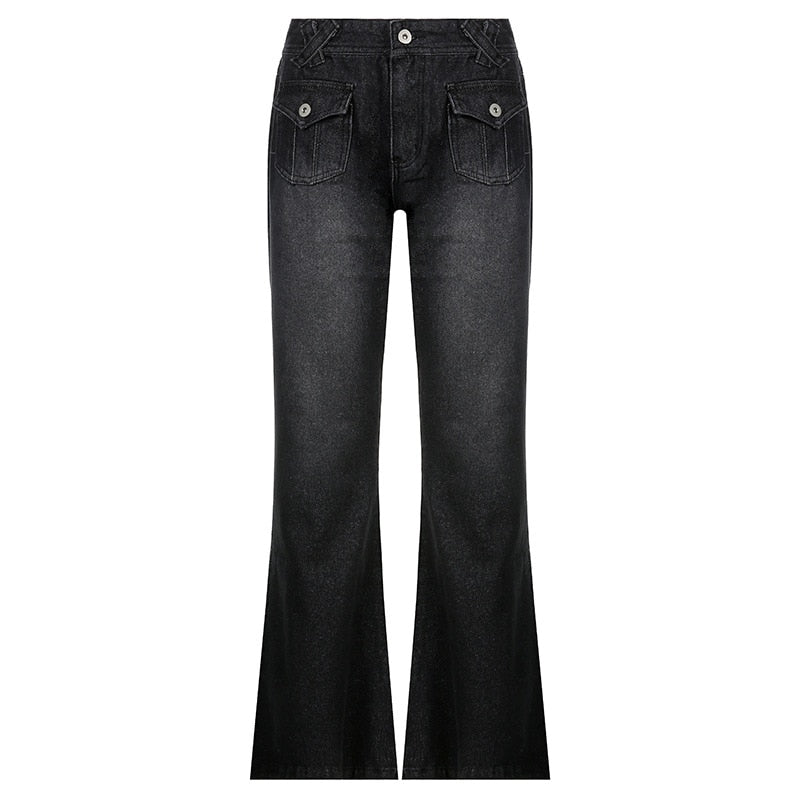 wide leg jeans woman 