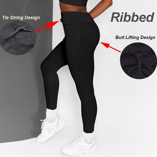 Women Sports Pants Tights Seamless Sport