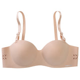 One Piece Seamless and Steel Ring Free Comfortable Bra, Small Chest Bra