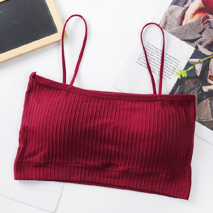  Soft Breathable Thread Bra Summer