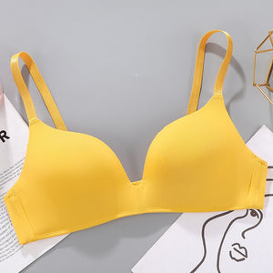 Women Seamless Bra Sexy No Wire Push Up Girls Students Breathable Bras