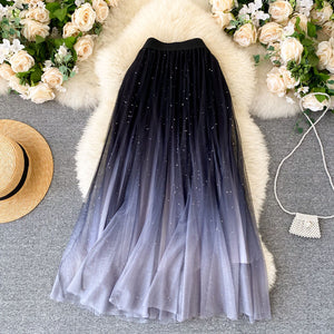  High Waist long Skirt  Women skirt