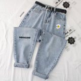 White Jeans Korean Fashion