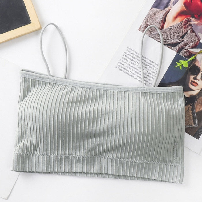  Soft Breathable Thread Bra Summer