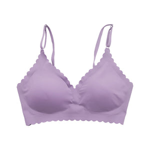 Women Bras  Seamless Push Up Thin Beauty Back Adjustable