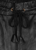 Men's Genuine soft pure leather black and white pants trouser - Fashions Garb