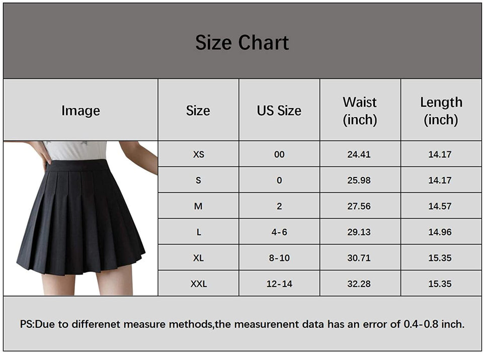 Mini Skirts Women Pleated High Waist Skirt